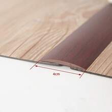 Approx. 1m Self-Adhesive Floor Transition Strip, PVC Door Threshold Decorative Strip, Peel And Stick, Suitable For Carpet, Tile And Floor Gaps, Door Threshold Cover, 4mm High Gap Cover, Suitable For Composite Floor Tile Floor, No Tools Required, Tenant Use, Door Balcony Safety - Multicolor - View 13