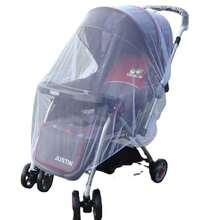 Mosquitera para cochecito, cubierta antimosquitos para bebé, cubierta de malla transpirable, mosquitera para cochecito infantil, accesorio universal de cobertura total para cochecito. - Azul - Ver 8