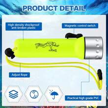 Scuba Diving Lights - Green - View 4