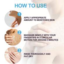 100g Micro-Crystalline Scrub Cleansing Mask, Suitable For Body And Face, Contains Honey And Walnut, Gentle Exfoliation, Brightening And Smoothing Skin Care - Cream - View 7