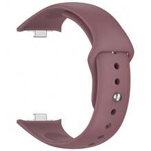 Soft & Comfortable Silicone Watch Band, Compatible With Redmi Watch 4/5/6, With Metal Buckle, Solid Color, Compatible With Mi Band 8 Pro/9 Pro, Replaceable Strap - one-size - View 15