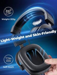 HAVIT H2002D Gaming Headset With Microphone, Compatible With PC/Laptop/Phone/PS4, Streaming Headset With Soft Ear Cushions - Black - View 7