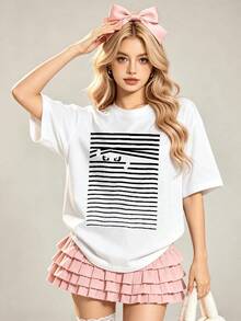 Women T-Shirts - 白色 - 查看 1