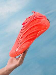 Adidas Harden Vol.9 Men's And Women's Comfortable Non-Slip Wear-Resistant Cushioned Mid-Top Basketball Shoes - Orange - View 1