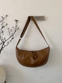 26.20cm*25.50cm*1.60cm Men's Daily Commute Large Capacity Messenger Bag, Easter, Tote Bags For University,Y2k - Multicolor - View 13