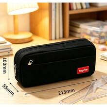 1pc Multifunctional Large Capacity Pencil Case - Durable Polyester Fiber, Suitable For Office And School Supplies, Cosmetics Storage - Perfect Gift For Teens, Men, Women - Multicolor - View 6