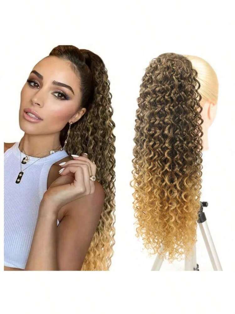 OPEN CURLY PONYTAIL 70cm OLGA FASHION CLASSIC - Multicolor - View 7