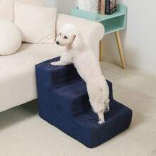 High Resilience, Easy-To-Clean Sponge Pet Stairs, Anti-Slip Fabric, Right-Angle Design, Easy To Use Up And Down, Protects Pet Joints, Multiple Sizes Availabledogs Stuff,Dog Ramp,Dog Bed - Multicolor - View 22