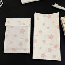 50pcs 4.3x7.9 Inch Holiday Gift Wrapping Paper Bags, Including Premium Gift Wrapping Paper Bags, Decorative Accessory Gift Bags, Blue And Pink Star Pattern Wrapping Paper, Thickened Gift Wrapping Bags, Creative DIY Decorative Gift Paper Bags, Suitable For Holidays, Weddings, Birthdays, Parties, Gift Wrapping Bags And Gift Wrapping Bags - Packaging Bags - View 9