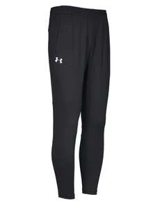 Under Armour Celana jogger pria polos, simpel, sporty, kasual, dan serbaguna. - Hitam - View 3