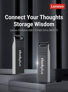Lenovo ThinkPlus MU221 Series 8GB/16GB/32GB/64GB Portable SSD USB 2.0 Metal Durable Essential For Business Office And Study Data Storage - View 5