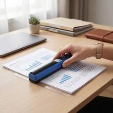 Portable Scanner For A4 Documents, Photos, Images, Receipts, JPG/PDF, 300/600/900dpi Resolution - Blue - View 3