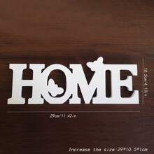HOME Letter Decorative Crafts Are Designed In A Modern Style, Creative And Simple Way. They Are Made Of High-Density PVC Co-Extruded Board Composite Panels Suitable For Home Decoration, Party Decoration Gifts. - one-size - View 8