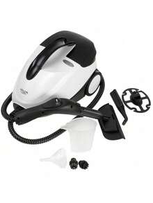 Adler Steam Mop, Steam Cleaner, Handheld Steamer, 4-In-1 Multi-Purpose Steam Cleaner - 4 Bar Pressure, 1.5L Tank, 6min Heat-Up, IPX4, Child Lock, 7m Reach, Window Squeegee & Floor Brush Included - EU E Type Plug(220-240V) - View 3