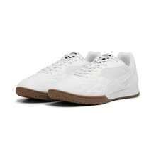Puma Spring/Autumn Unisex Flat Sports Shoes, Couple Style Artificial Turf Training Football Shoes 10734902 - White-gold - View 2