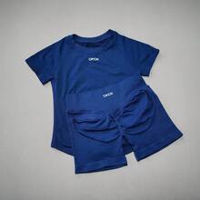 Women Two-Piece Outfits - Ink Blue - View 2