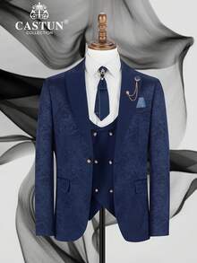 Traje de hombre - Conjunto azul oscuro - Ver 5
