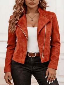 Wedding Dresses - Brick Red - View 4