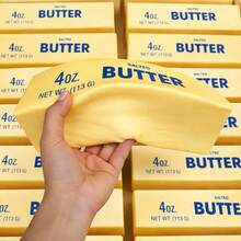 لعبة ضغط زبدة فائقة النعومة مع موسيقى وارتداد بطيء لتخفيف التوتر، لعبة تخفيف الضغط للمكتب، ملمس صديق للبشرة، أداة شفاء وتنفيس، ديكور عالمي - متعدد الألوان - مشاهدة 1