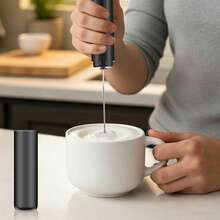 Pengaduk Susu Elektrik 3 Kecepatan, Pengaduk Telur & Susu Genggam Nirkabel, Pengaduk Kopi Isi Ulang USB, Pengaduk Dapur Multifungsi, Penting untuk Memanggang dan Kopi - MultiWarna - View 2
