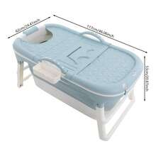SanBouSi Freestanding Foldable Bathtub Foldable Tub Large Portable Tub - 1PCS - View 3