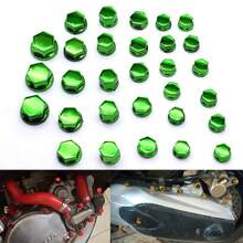 1 Set Universal Motorcycle Decoration Accessories, Bike Handle Bar Screw Caps, Colorful UV Coated Screw Covers - one-size - View 5