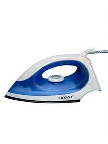 SOKANY898A Electric Iron, Portable Handheld Hanging Iron Suitable For Dorm & Travel, Can Iron Various Fabrics, Constant Temperature Ironing, Non-Damaging To Clothes, Adjustable Temperature Control - Blue - View 2