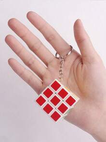 1/3/6pcs Mini 3x3x3 Keychain, Creative Gift And Decoration, Suitable For Mother, Father, Graduation Season And Teacher - Multicolor - View 5