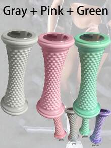 This Roller Massager Features Plantar Fascia-Relieving Rollers To Relax Muscles In The Feet, Hands, And Legs, Helping To Relieve Muscle Soreness And Improve Blood Circulation. It Also Relieves Pain And Itching And Is Suitable For Men And Women Who Exercise Frequently, Do Yoga, Dance, Run, Or Often Wear High Heels. It's An Essential Item For Relieving Foot Pain, Perfect For Autumn And Winter. - Multicolor - View 28