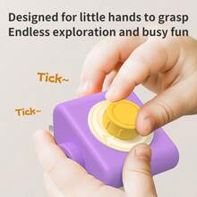5pcs Baby Busy Cube Building Blocks Set, Early Education Sorting Stacking Toy, Develop Fine Motor Skills, Suitable For Boys And Girls Halloween Christmas Birthday Gift - Multicolor - View 7