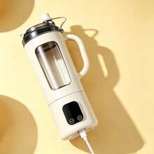 Portable Juice Cup, Multi-Function Large Capacity Fruit & Vegetable Blender Cup, Milkshake Cup, Fresh Blending Anytime Anywhere! Easy To Clean, Multiple Colors Available. Battery Capacity: 1500mAh - Multicolor - View 11