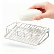 Bathroom Soap Holder Self-Draining Waterfall Style Soap Dish Suitable For Kitchen Sink And Countertop - Soap Box - View 7