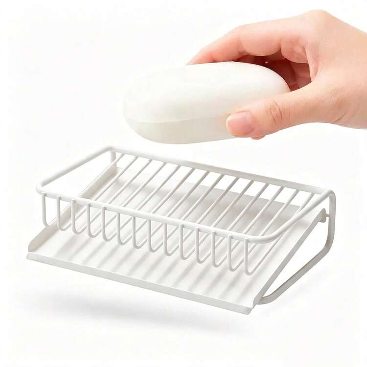 Bathroom Soap Holder Self-Draining Waterfall Style Soap Dish Suitable For Kitchen Sink And Countertop - Soap Box - View 6