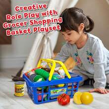 Kids Kitchen Playsets - Shopping Basket - View 6