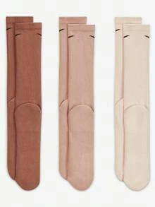 Nike/Authentic 2022 Warna Macaron Baru 3 Pasang Kaos Kaki Olahraga Untuk Pria Dan Wanita SX6888-914 - SX6888-914 - View 3