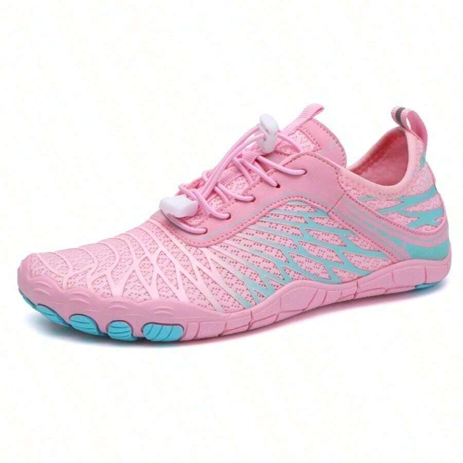 Women Sports Shoes - 粉色 - 查看 1