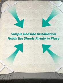 4pcs Elastic Bed Sheet Fastener, Triangular Adjustable Bed Sheet Clips, Non-Slip Bed Sheet Fixing Buckles, Keep Bed Sheet Flat And Stable, Suitable For Mattress Covers, Sofa Cushions, Daily Home Use - One Size Fits All - View 9