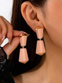 1 Pair Fashionable Personalized 3D Women's Earrings - 3D Earrings - View 2