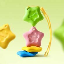 Anti-Loss Eraser With String, Super Clean Dust-Collecting No-Residue Eraser For Children, Elementary Students, Kindergarten, Anti-Loss Star Eraser - Multicolor - View 4