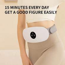 Abdominal Massage Device, Vibration Slimming Machine, USB Rechargeable, 9 Intensity Levels, 6 Modes, Abdominal Fat Burning Machine, Vibration Slimming Equipment, Abdominal Fitness Equipment, Suitable For Home And Office Use, Ideal Holiday Gift - View 5