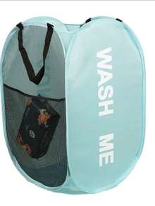 1 Set Foldable Large Capacity Dirty Clothes Basket, Large Capacity Laundry Hamper With Lid, Storage Box With Wheels And Handles, Includes Removable Inner Bag With Lid Storage Container, Foldable Space-Saving Bedroom Wardrobe, Portable Laundry Basket, Clothes Storage Box, Suitable For Home, Bathroom, Washroom, Washing Machine, Clothes Organization And Storage Organizer, Applicable For Back To School Season And Christmas Events - Multicolor - View 15