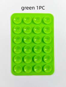 1/4/6pcs Double-Sided Silicone Phone Suction Cup Accessory, Strong Suction Phone Holder, Free Sticky Mobile Phone Handle, Finger Grip, Suitable For Selfie And Video - Multicolor - View 24