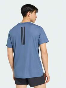 Adidas Men's D4T PRIMELIFT T-SHIRT Durable Quick-Dry Performance Training Crew Neck Short Sleeve T-Shirt Fitness Wear KV6621 - Royal Blue - View 4