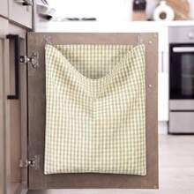 Reusable Dirty Rag Storage Linen Bag - Green - View 4