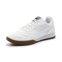 Puma Spring/Autumn Unisex Flat Sports Shoes, Couple Style Artificial Turf Training Football Shoes 10734902 - White-gold - View 8