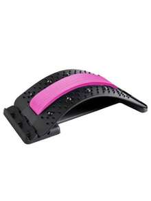 4-Level Adjustable Yoga Back Stretcher Featuring Lumbar For Yoga Waist Exercises Lumbar Support Plate With Massage Function For Upper And Lower Back Office Car Home Use Gym Accessories For Women Exercise Pilates Work Out Equipment For Home - Multicolor - View 13
