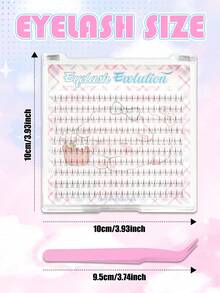 EYELASH EVOLUTION 6入組自黏式分段假睫毛（無需膠水），免膠水韓系偶像風假睫毛－全新輕量分段式（ACE Idol系列小火焰下睫毛），打造漫畫風美睫；大容量可重複使用假睫毛，DIY單簇睫毛，輕鬆打造精緻眼妝，免膠水自黏設計，佩戴簡單方便，輕盈舒適，適合日常妝容、節日派對、音樂節、演唱會等場合 - D - 查看 2