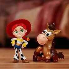 Simba Set Figur Mini Logam Berisi Karakter Koboi, Pahlawan Luar Angkasa, Gadis Koboi, dan Alien, Model Pajangan Koleksi Diecast, Ide Hadiah - MultiWarna - View 5