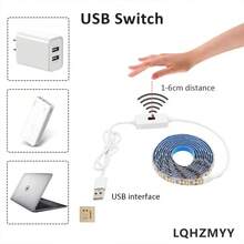 LQHZMYY 1pc Gesture Sensor LED Light Strip, With Hand Sweep Sensor Switch, No Touch Required, Gesture Wave To Light Up, Suitable For Kitchen Cabinet Lighting, Wardrobe Closet Sewing Machine Fill Light, Live Streaming Mirror Background TV Background Fill Light, Space Main Image, Christmas Holiday Decoration - Touchless Sensor - View 5