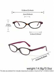 1pc 9-14 Years Old Children Gradient Pink Transparent PC Frame Zero Degree Plano Glasses, Cute Casual Solid Color Glasses, Suitable For School And Daily Wear, All Season Applicable, Includes Glasses Case - Multicolor - View 11